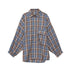 QIUQIU_STUDIO_Plaid_Single_Breasted_Collared_Long_Sleeve_Cardigan_Women&