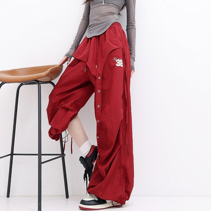 QIUQIU_STUDIO_Pleated_Asymmetric_Parachute_Cargo_Women&