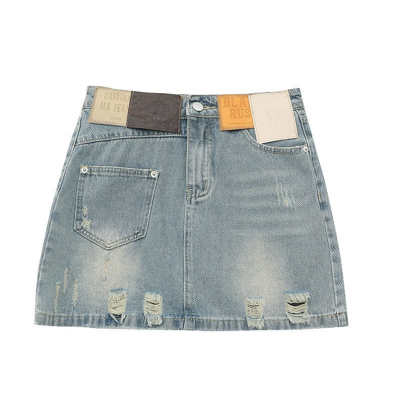 QIUQIU_STUDIO_Ripped_Washed_3d_Embellished_Women&