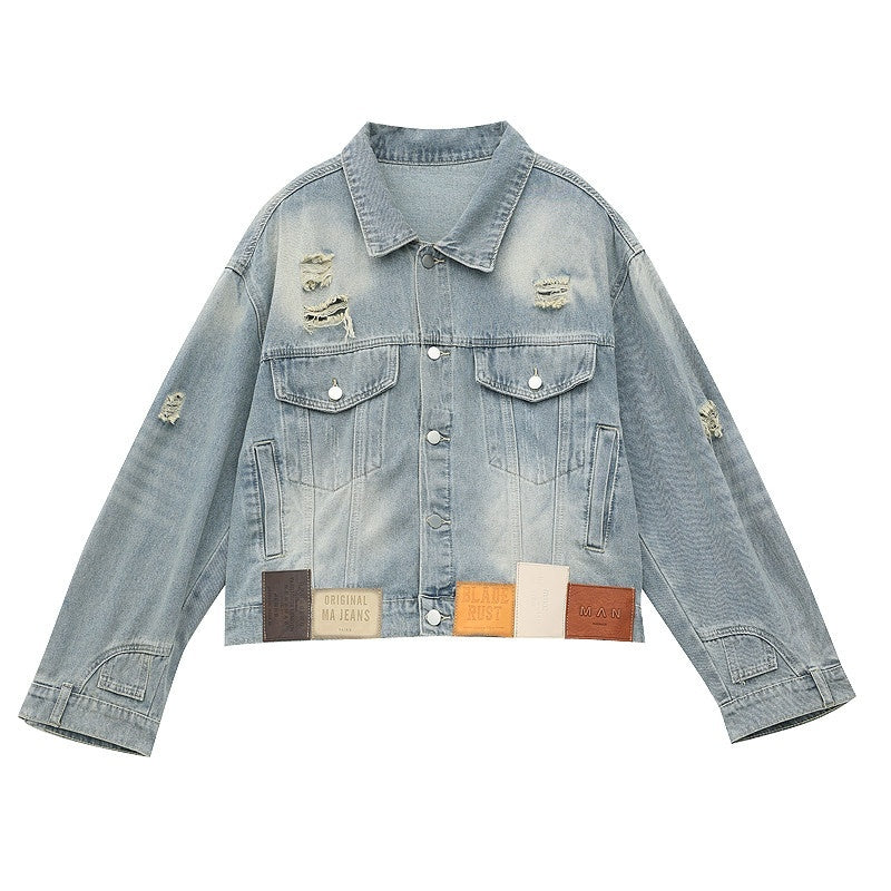 QIUQIU_STUDIO_Ripped_Washed_3d_Embellished_Women&