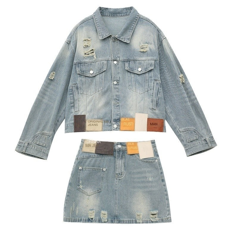 QIUQIU_STUDIO_Ripped_Washed_3d_Embellished_Women&