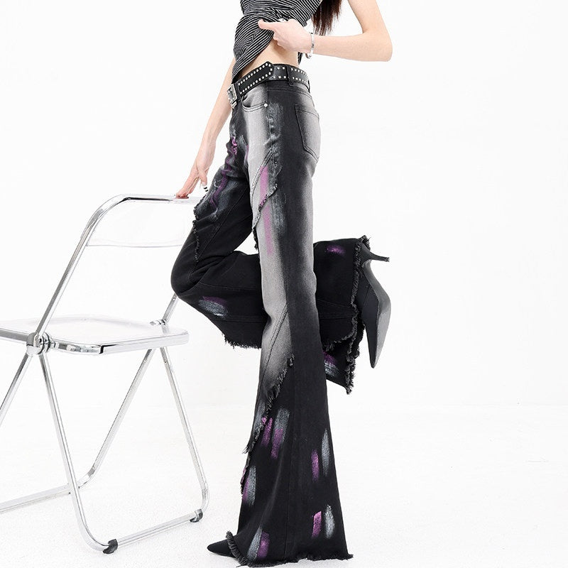 QIUQIU_STUDIO_Sheer_Contrast_Asymmetric_Halter_Women&