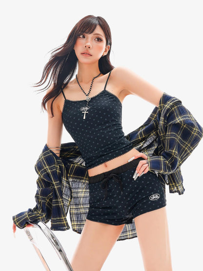 QIUQIU STUDIO Spicy Girl Polka Dot Print Women&
