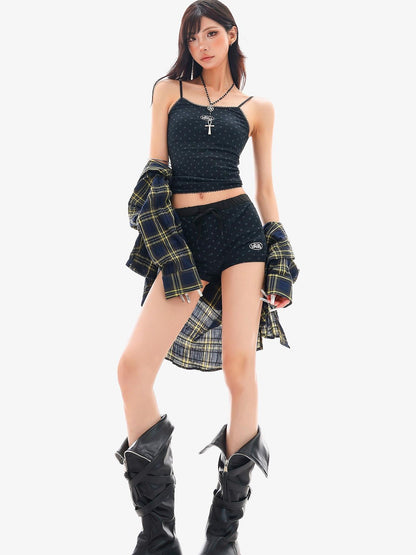 QIUQIU STUDIO Spicy Girl Polka Dot Print Women&