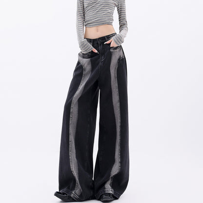 QIUQIU_STUDIO_Tall_Contrast_Gradient_Patchwork_Women&
