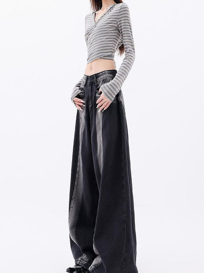 QIUQIU STUDIO Tall Contrast Gradient Patchwork Women&