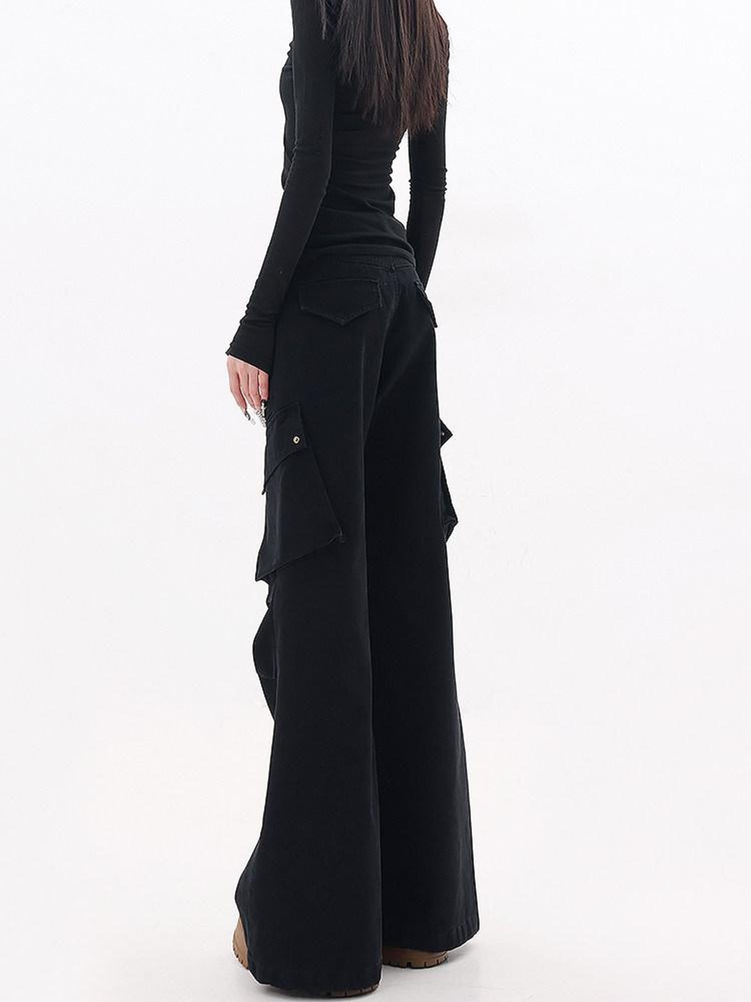 QIUQIU STUDIO Tall Extended Workwear Pockets Loose Drape Women&