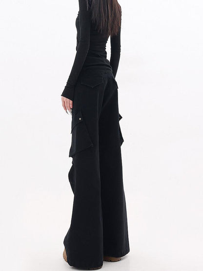 QIUQIU STUDIO Tall Extended Workwear Pockets Loose Drape Women&