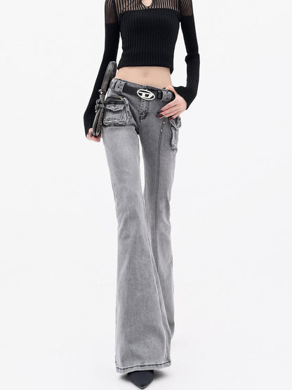 QIUQIU STUDIO Tall Extra Long Rivet Detail Women&