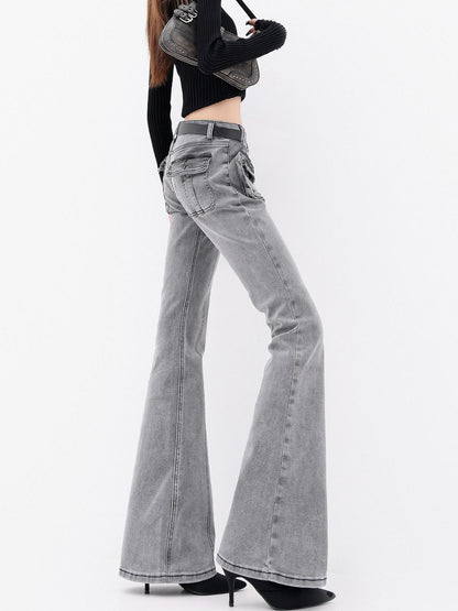 QIUQIU STUDIO Tall Extra Long Rivet Detail Women&