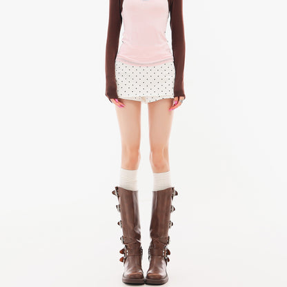 QIUQIU_STUDIO_Two_Piece_Color_Block_Paneled_Slim_Fit_Women&