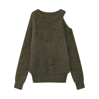 QIUQIU_STUDIO_Velvet_Texture_Solid_Loose_Women&