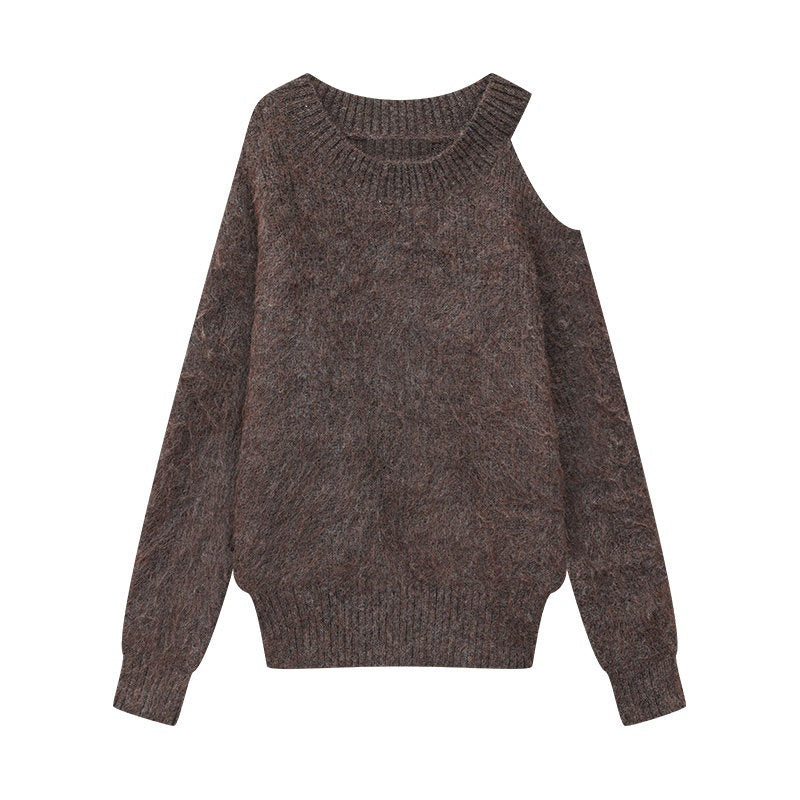 QIUQIU_STUDIO_Velvet_Texture_Solid_Loose_Women&