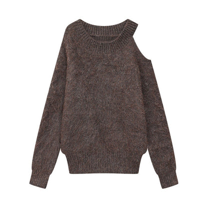 QIUQIU_STUDIO_Velvet_Texture_Solid_Loose_Women&