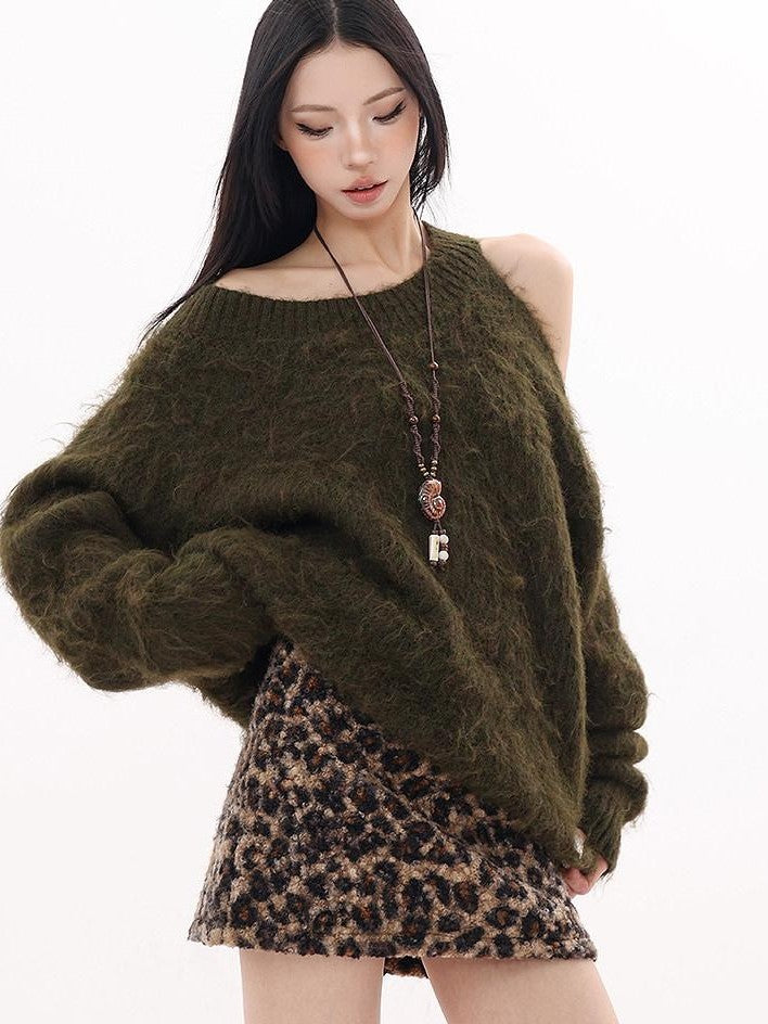 QIUQIU STUDIO Velvet Texture Solid Loose Women&