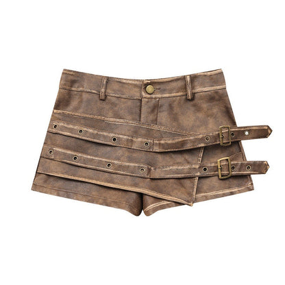 QIUQIU_STUDIO_Vintage_Distressed_A_Line_Wide_Leg_Women&