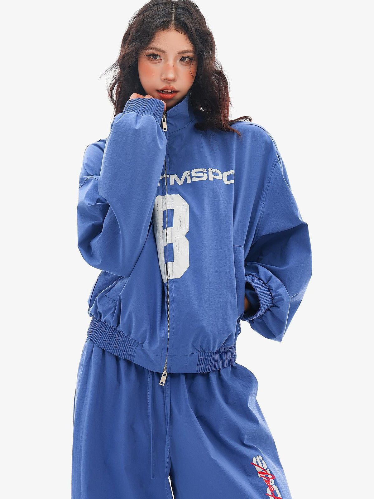 QIUQIU STUDIO Vintage Print Loose Fit Women&