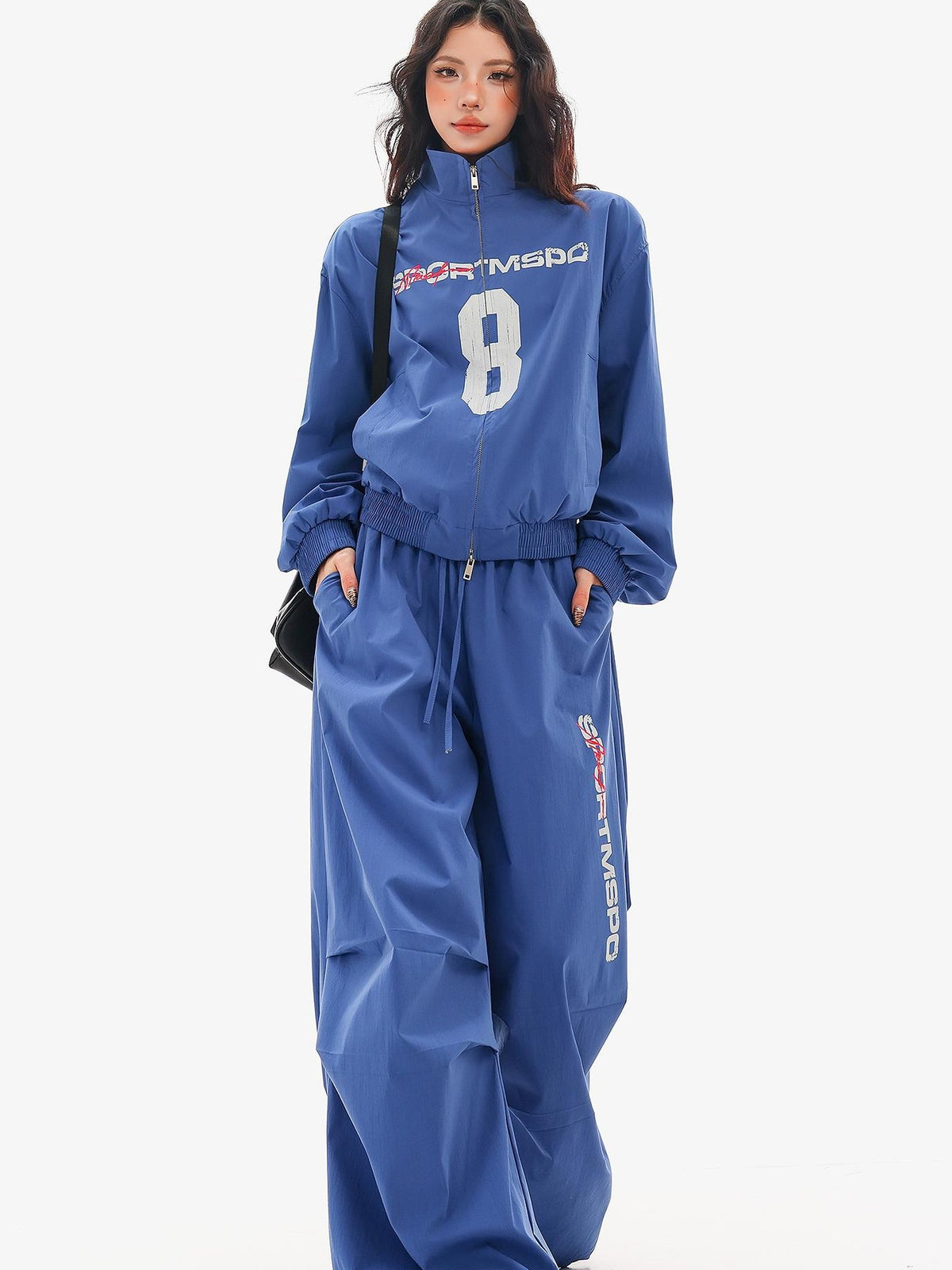 QIUQIU STUDIO Vintage Print Loose Fit Women&