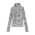 QIUQIU_STUDIO_Zebra_Print_High_Neck_Slim_Fit_Casual_Women&