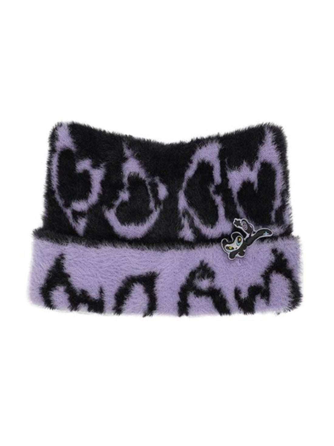 QUORRA S CHORD 3d Cat Ear Heart Devil Tail Reversible High Stretch Knit Women&