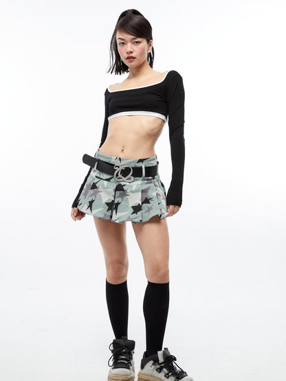 QUORRA S CHORD Allover Rhinestone Logo Original Wide Women&