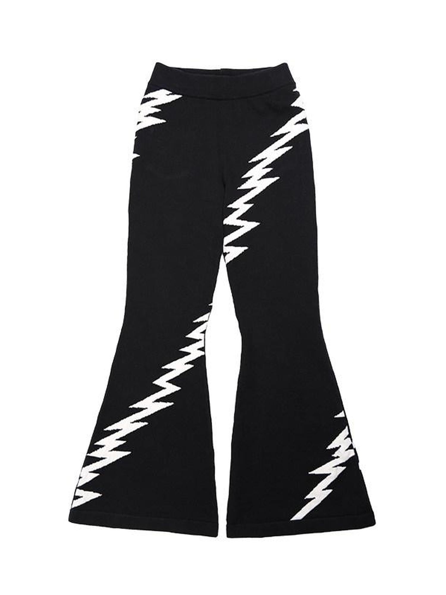 QUORRA S CHORD Black And White Lightning Embroidered Women&