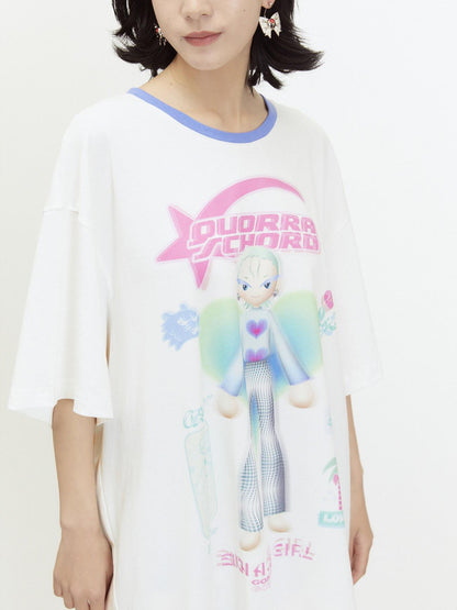 QUORRA S CHORD Bow Punk Skull Heart Women&
