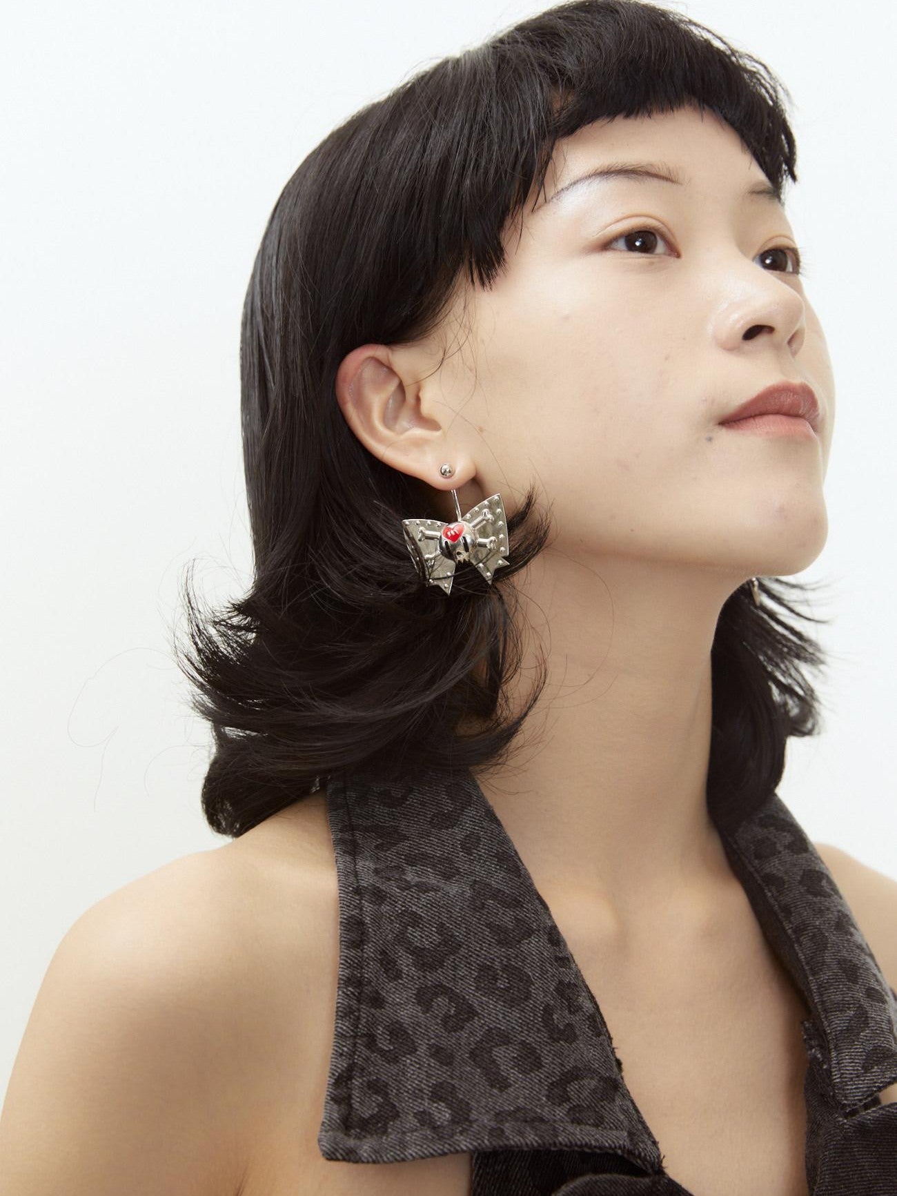 QUORRA S CHORD Bow Punk Skull Heart Women&