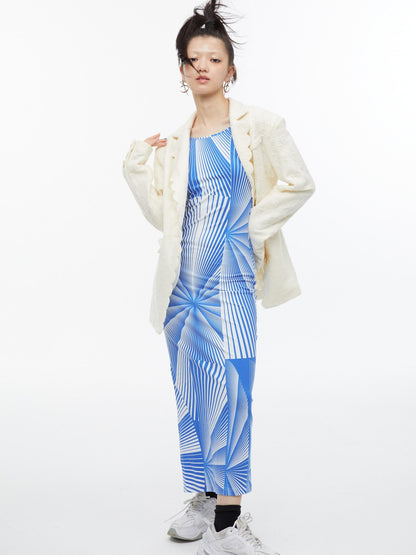 QUORRA S CHORD Creamy Cheese Texture Loose Relaxed Fit Women&