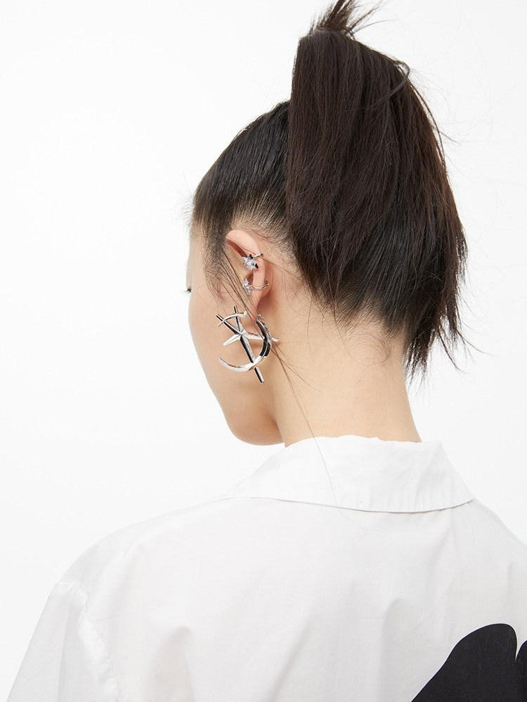 QUORRA S CHORD Five Point Star Zirconia Women&