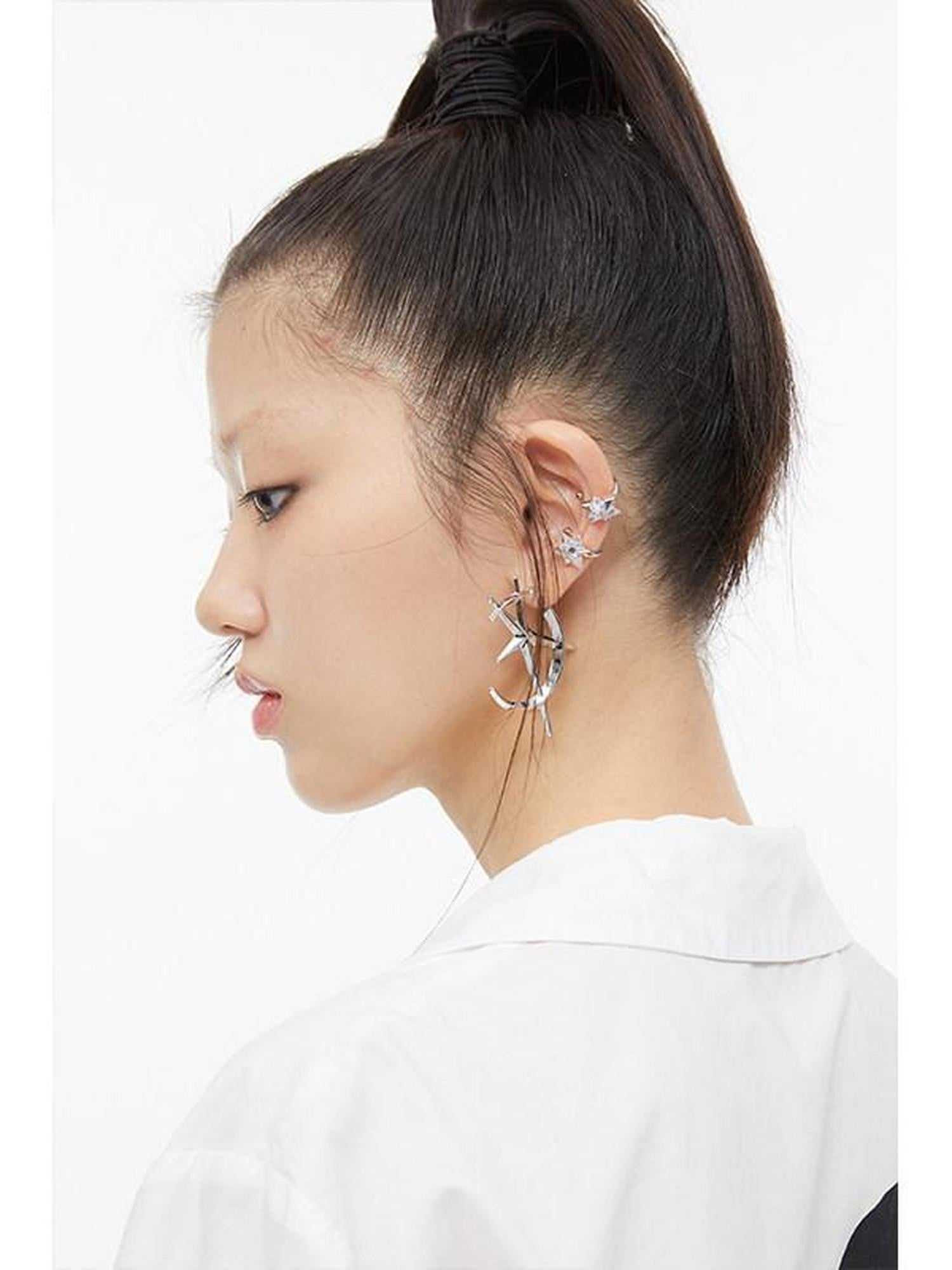 QUORRA S CHORD Five Point Star Zirconia Women&