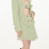 QUORRA_S_CHORD_Green_Vintage_Woven_Boucle_Frayed_Hem_Women&