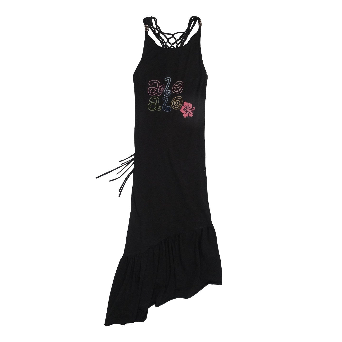 QUORRA_S_CHORD_Hibiscus_Print_Backless_Asymmetrical_Pleated_Women&