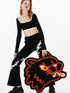QUORRA S CHORD Leopard Head Handmade Rug Door Mat Women&