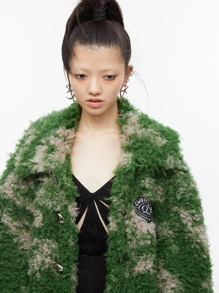 QUORRA S CHORD Moss Green Tie Dye Oversized Women&