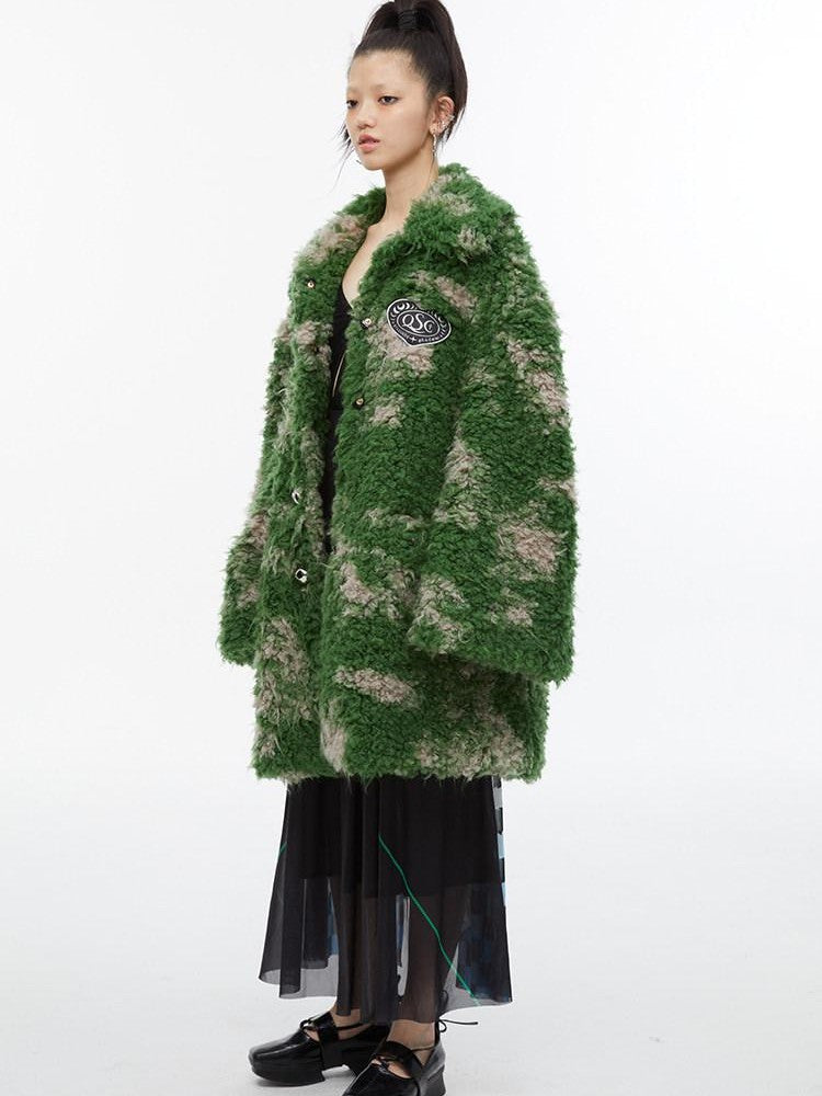 QUORRA S CHORD Moss Green Tie Dye Oversized Women&