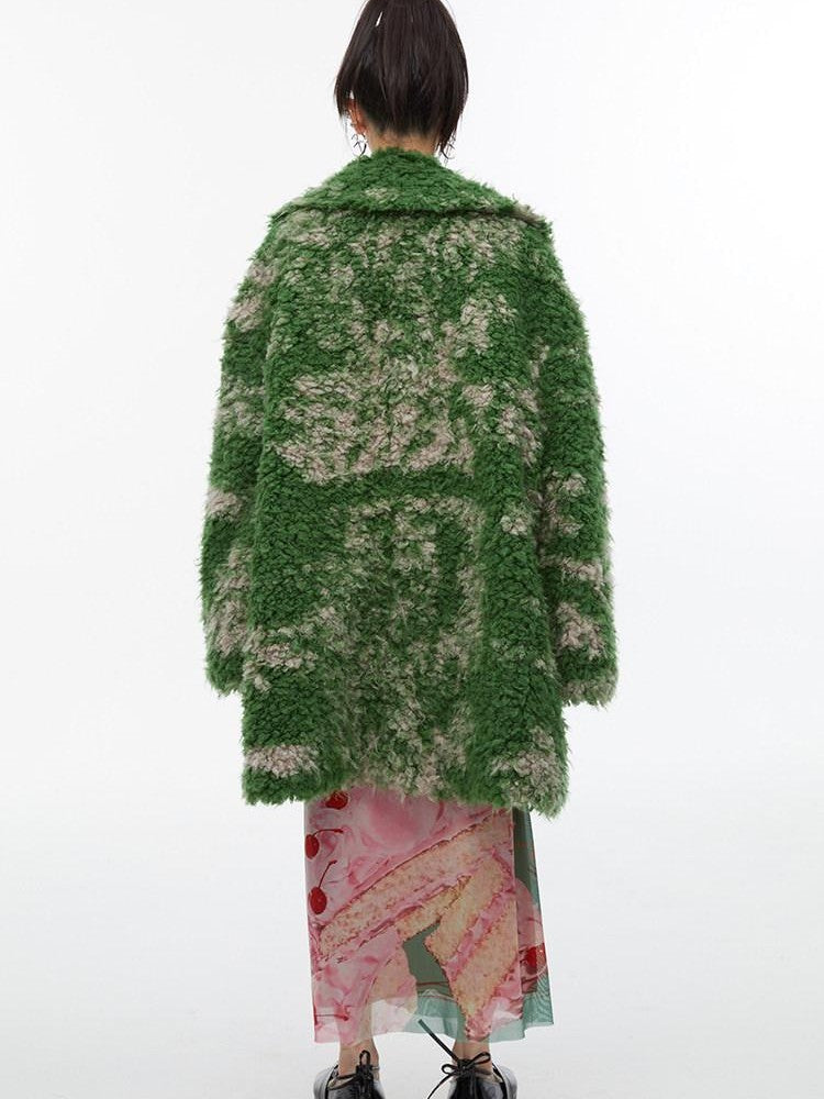 QUORRA S CHORD Moss Green Tie Dye Oversized Women&