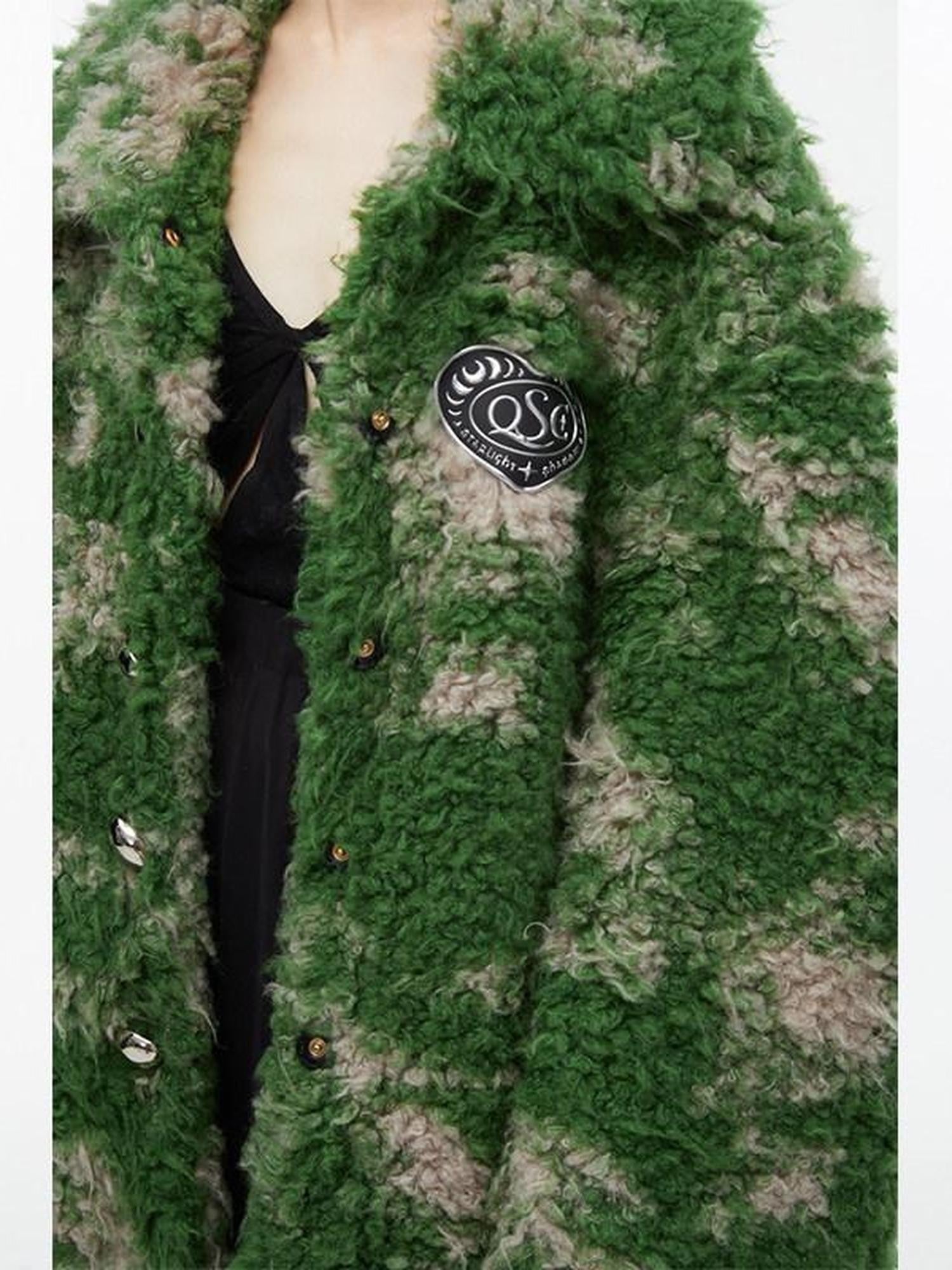 QUORRA S CHORD Moss Green Tie Dye Oversized Women&