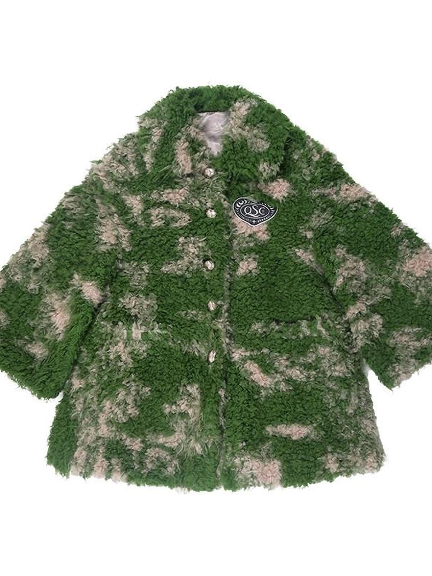 QUORRA S CHORD Moss Green Tie Dye Oversized Women&