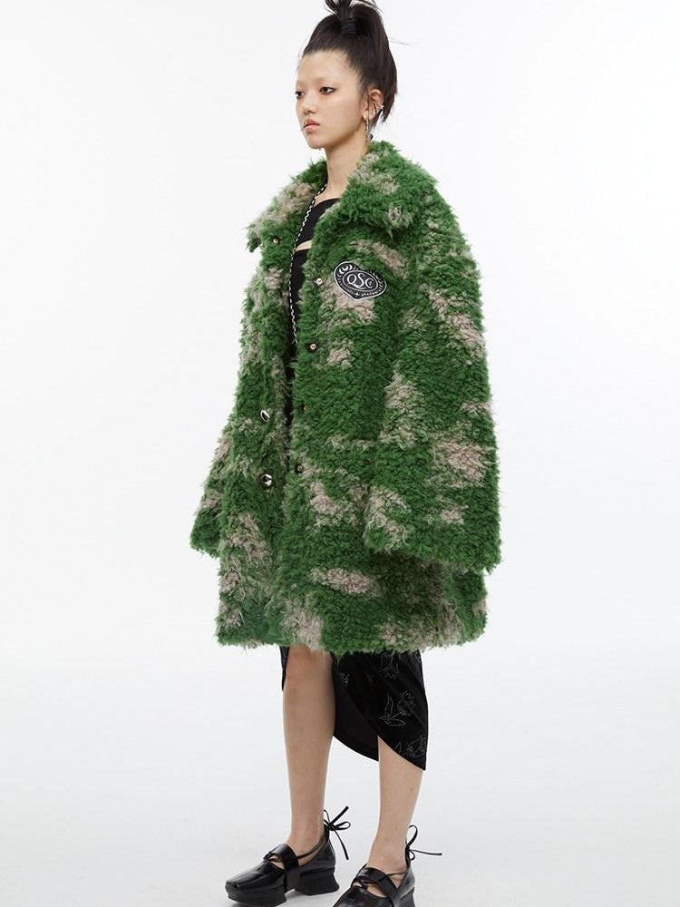 QUORRA S CHORD Moss Green Tie Dye Oversized Women&