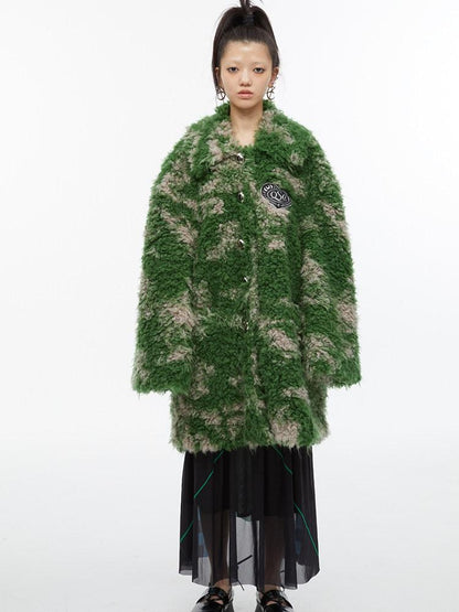QUORRA S CHORD Moss Green Tie Dye Oversized Women&