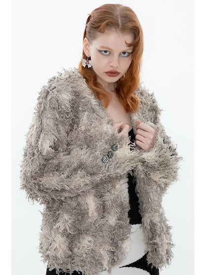 QUORRA S CHORD Neutral Gray Oversized Relaxed Women&