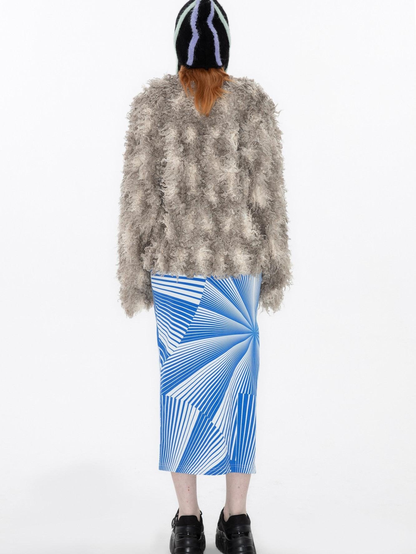 QUORRA S CHORD Neutral Gray Oversized Relaxed Women&