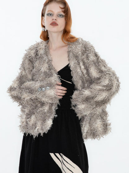 QUORRA S CHORD Neutral Gray Oversized Relaxed Women&