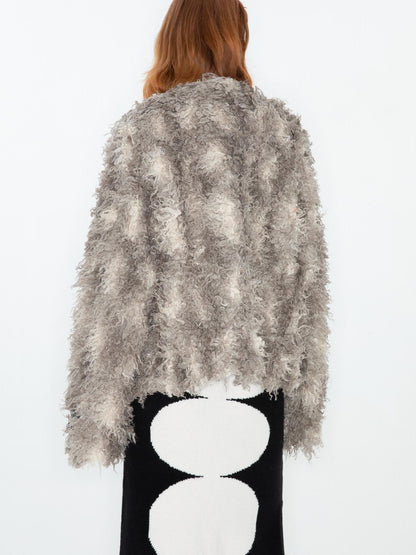 QUORRA S CHORD Neutral Gray Oversized Relaxed Women&