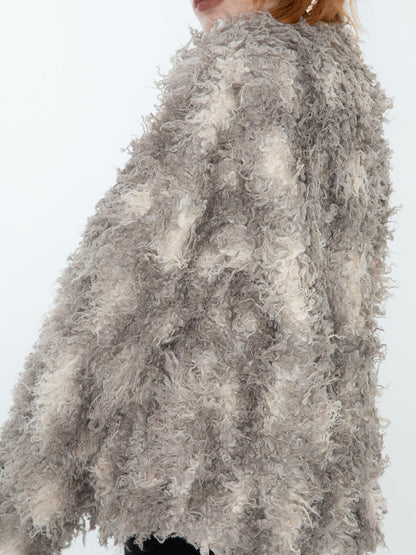 QUORRA S CHORD Neutral Gray Oversized Relaxed Women&