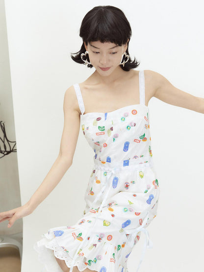 QUORRA S CHORD Peach Heart Motif Women&