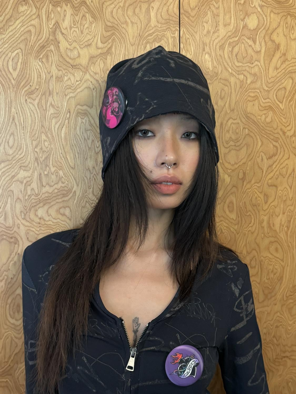 QUORRA S CHORD Pink Devil Cat Lenticular Dynamic Women&