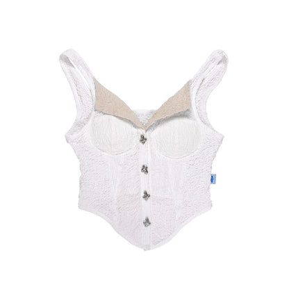 QUORRA_S_CHORD_Pleated_Ruched_Lapel_Bustier_Waist_Cinching_Women&