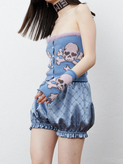 QUORRA S CHORD Sparkly Skull And Star Jacquard Women&
